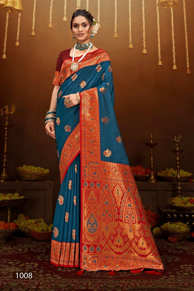 Utsav Vol 3 By Saroj Designer Silk Sarees Suppliers In India